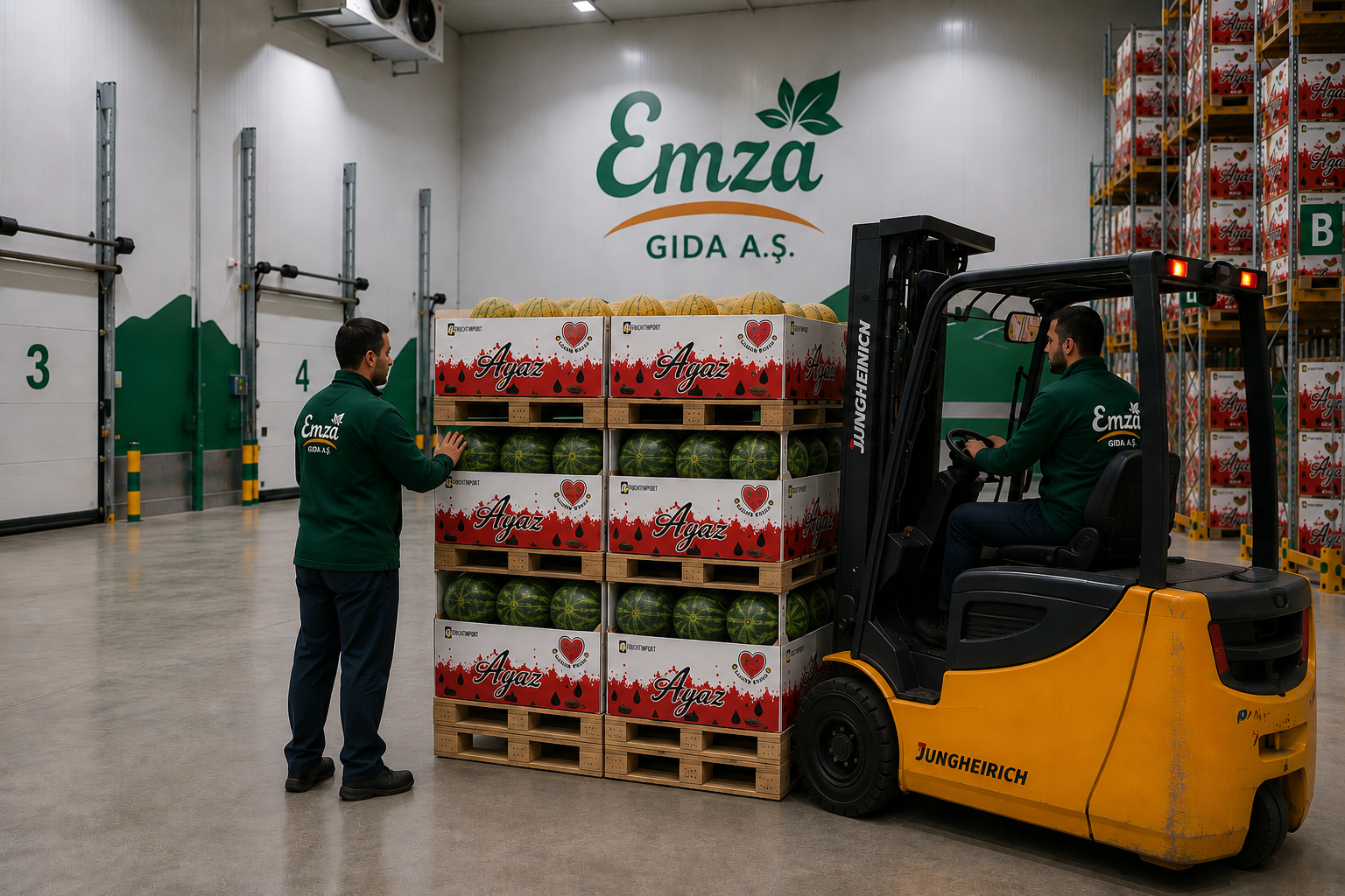 Karpuz ve kavun paketleme hattı